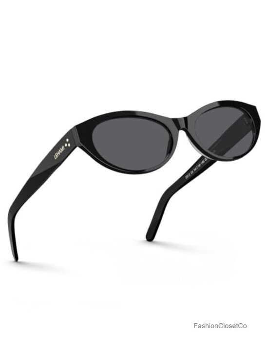 Retro Cat Eye Polarized Sunglasses Acetate Frame